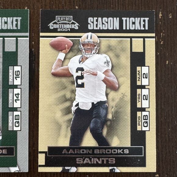 2001 Playoff Contenders NFL Football 12 Card Lot - Picture 13 of 13